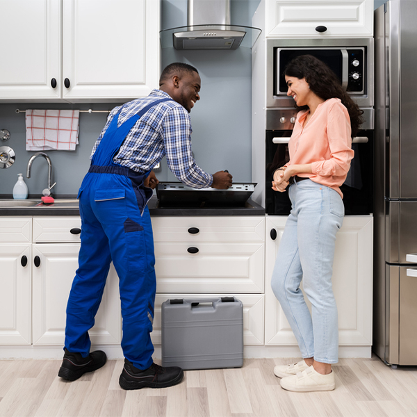 can you provide an estimate for cooktop repair before beginning any work in Columbus Grove OH